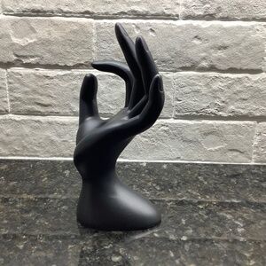 Black Mannequin Hand Ring / Jewelry Display
